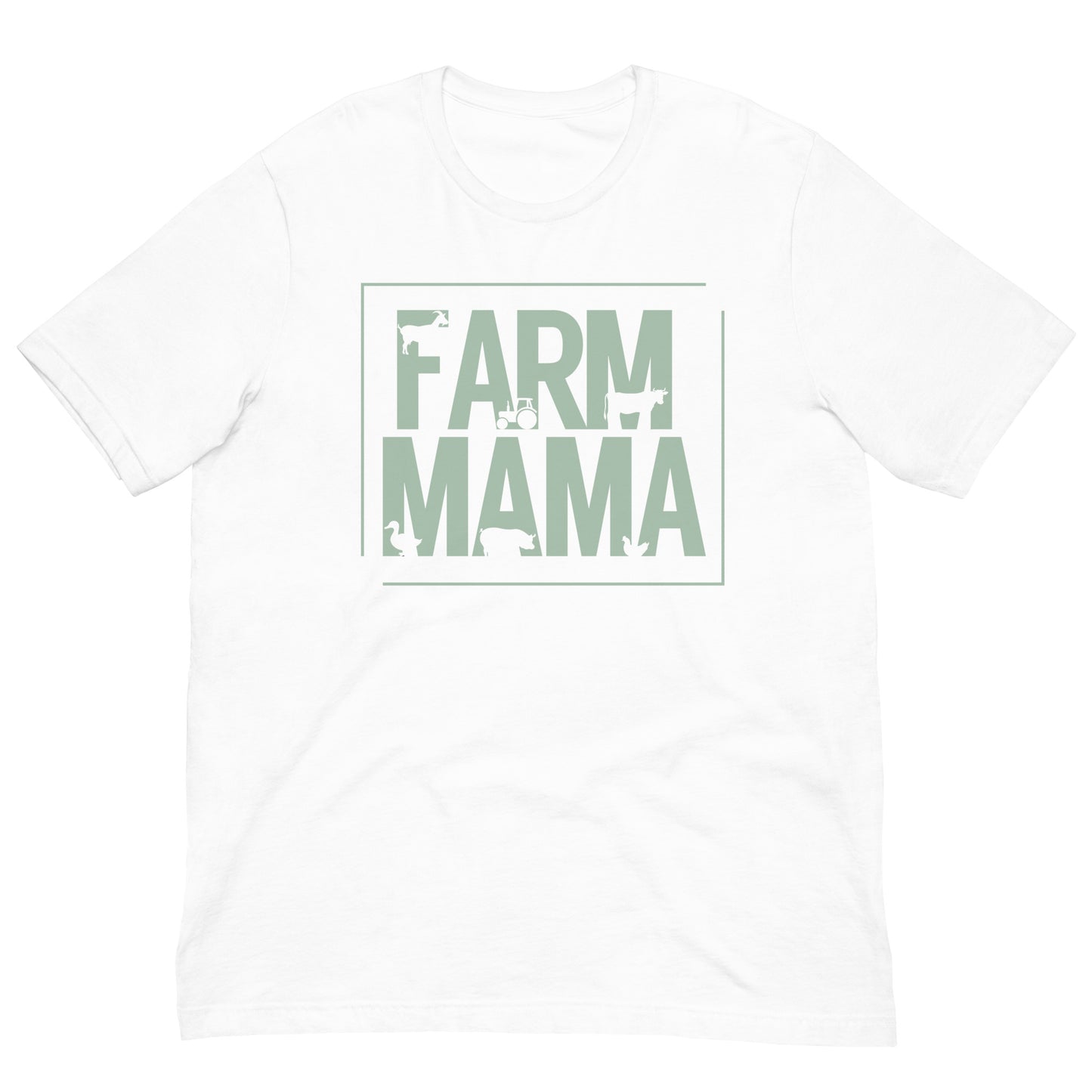 Farm Mama Animal Cut-out Unisex t-shirt