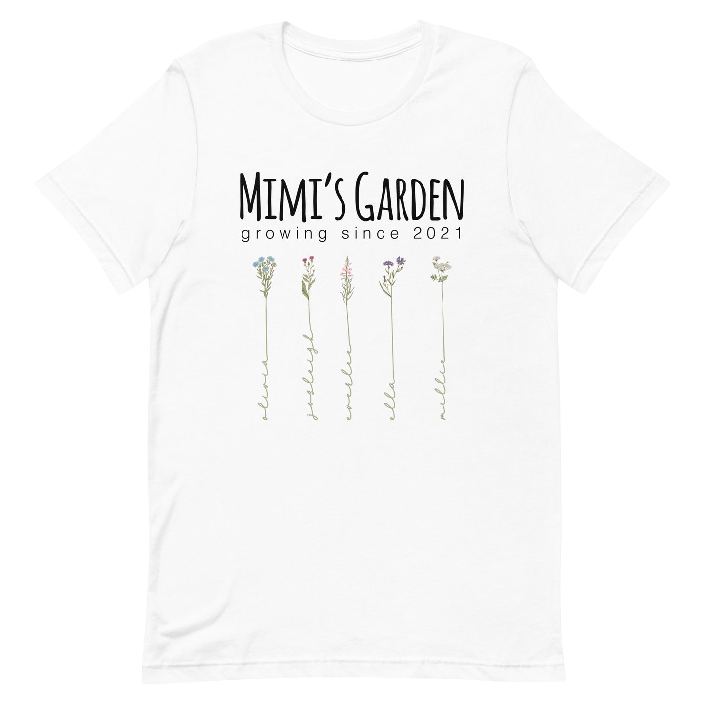 Mimi's Garden Unisex t-shirt