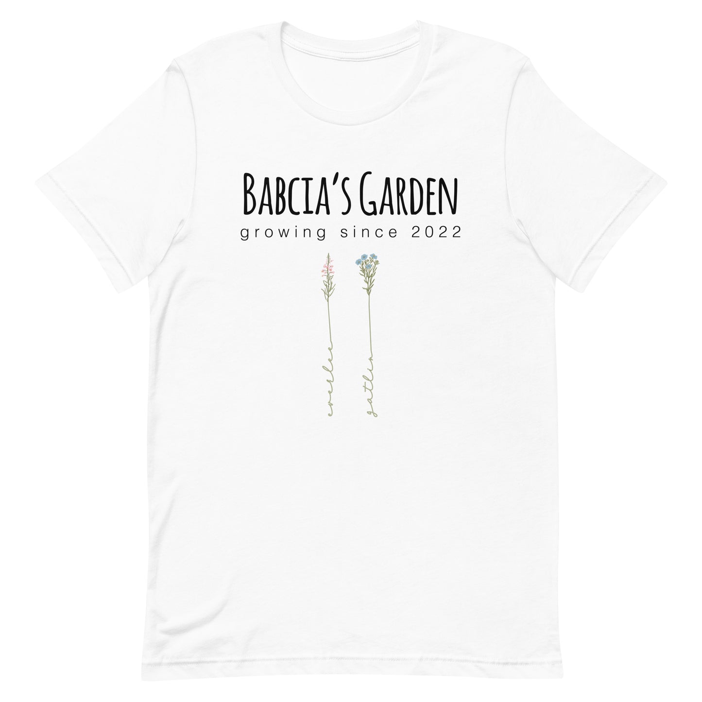 Babcia's Garden Unisex t-shirt