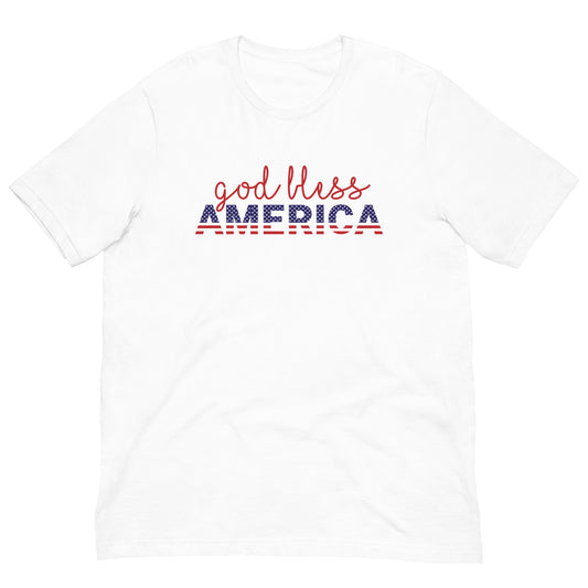 God Bless America Unisex t-shirt