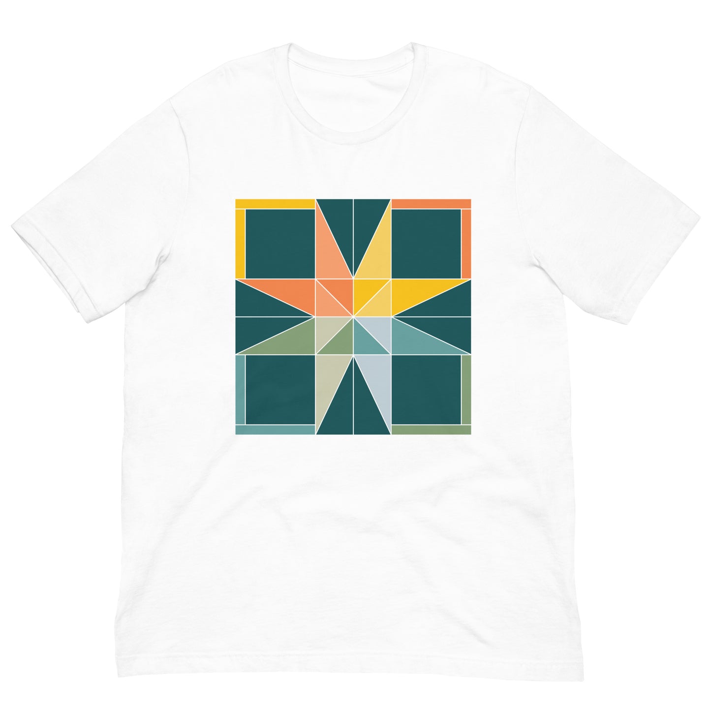 Quilt Block Unisex t-shirt