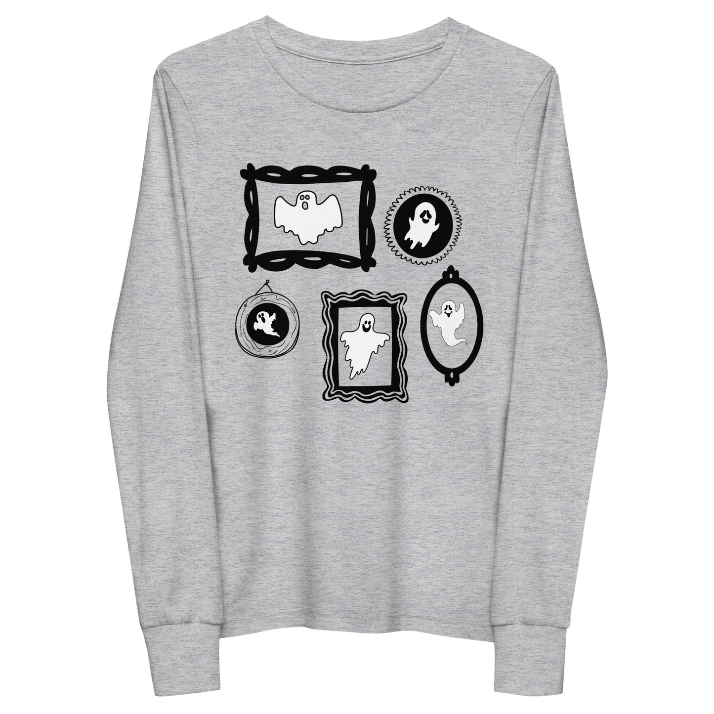 Framed Ghosts Youth long sleeve tee