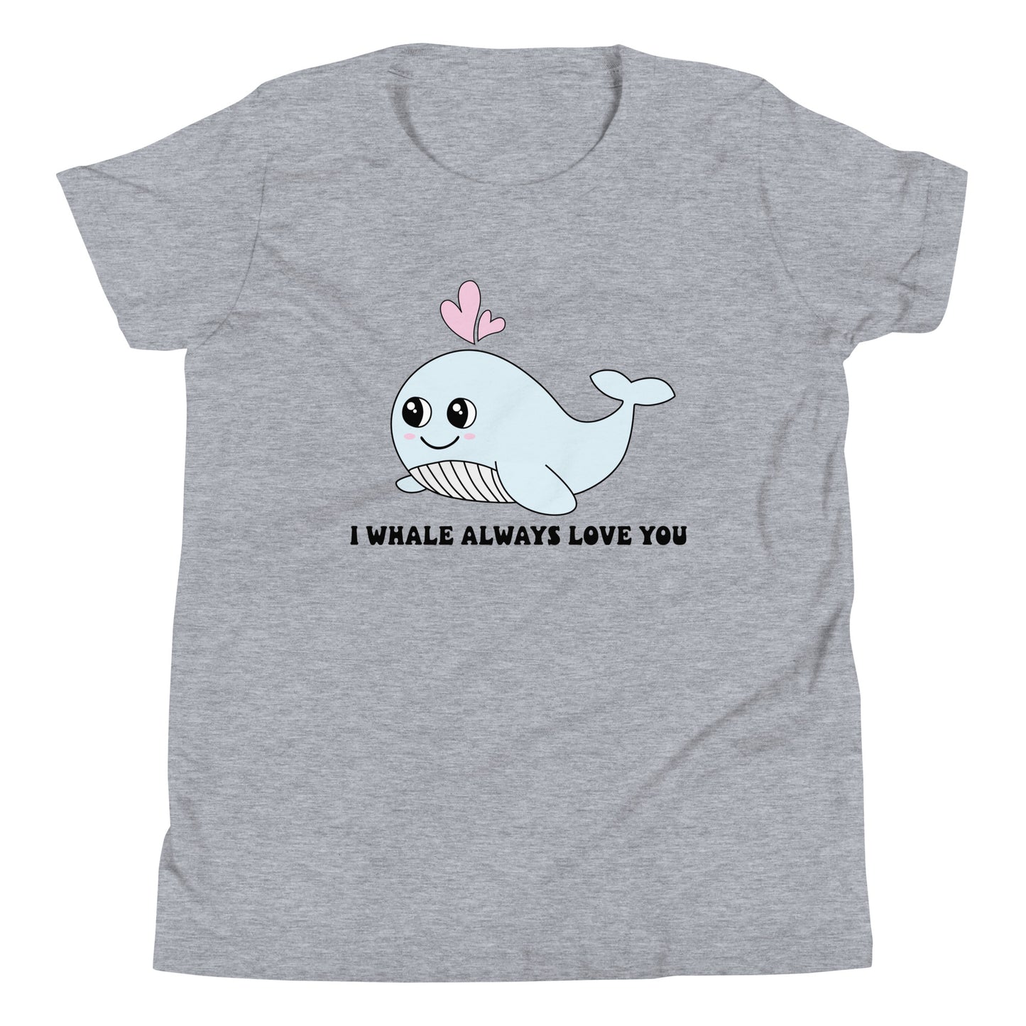 I Whale Always Love You Youth Short Sleeve T-Shirt