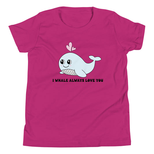 I Whale Always Love You Youth Short Sleeve T-Shirt