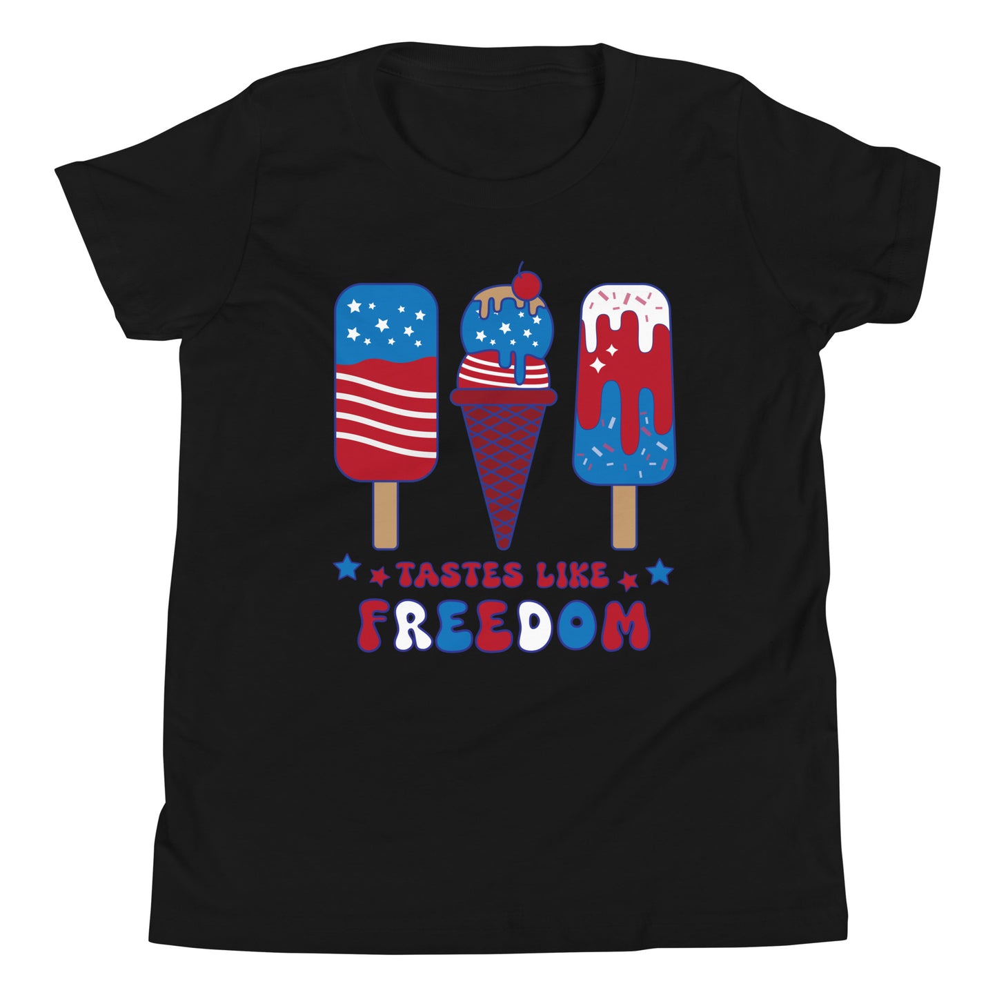 Tastes Like Freedom Youth Short Sleeve T-Shirt