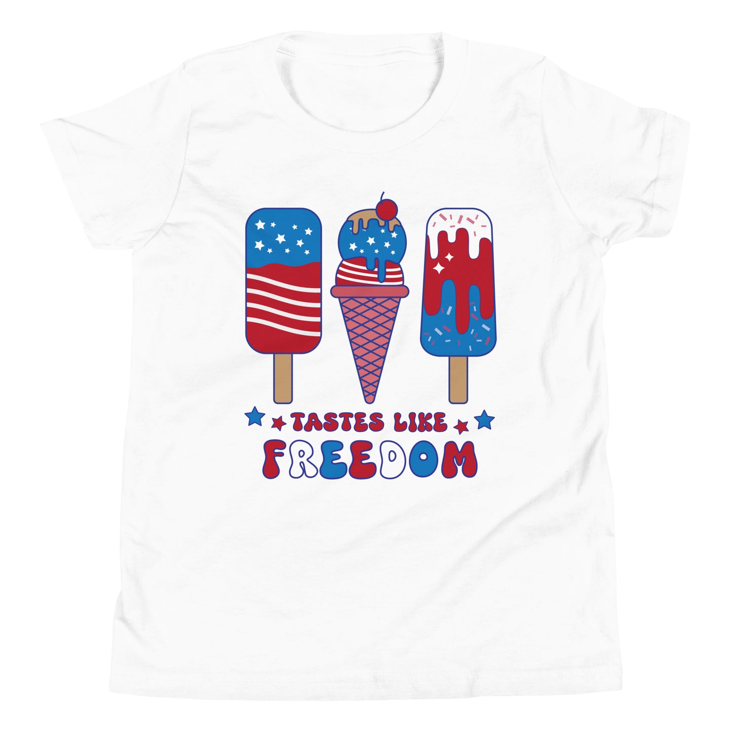 Tastes Like Freedom Youth Short Sleeve T-Shirt